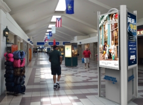 Digital displays by Nanov at Savannah Airport Digital displays by Nanov at Savannah Airport